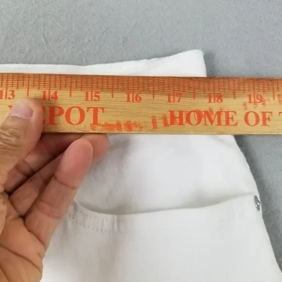 Gloria Vanderbilt Amanda Jeans Womens 16 Short Tapered Leg High Rise Stretch Den - Picture 6 of 16